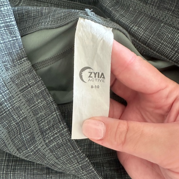 Zyia Sage Medley Pocket Drawstring Luxe 7/8 24” (8-10) - Picture 5 of 7